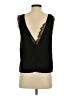 ASOS 100% Nylon Black Sleeveless Blouse Size 4 - photo 2