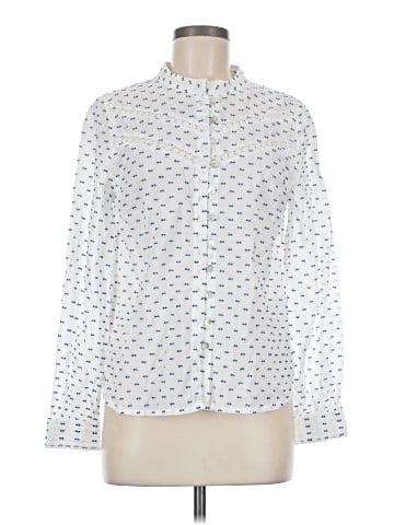 Wrap Long Sleeve Blouse (view 1)