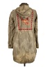 Free People 100% Cotton Tan Raincoat Size 0 - photo 2