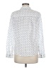 Wrap 100% Cotton Polka Dots White Long Sleeve Blouse Size 6 - photo 2