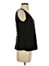 ASOS 100% Nylon Black Sleeveless Blouse Size 4 - photo 4