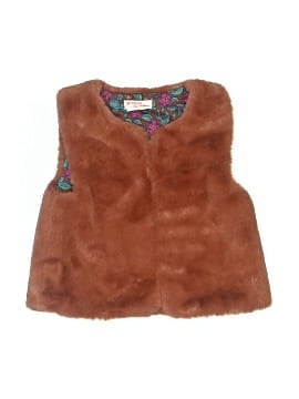Du Pareil Au Meme DPAM Faux Fur Vest (view 1)