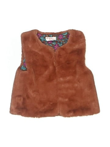 Du Pareil Au Meme DPAM Faux Fur Vest (view 1)