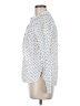 Wrap 100% Cotton Polka Dots White Long Sleeve Blouse Size 6 - photo 5