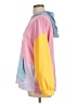 Shein Color Block Pink Pullover Hoodie Size 12 - photo 5