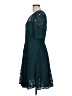 BCBGMAXAZRIA Teal Cocktail Dress Size 12 - photo 5