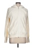 Active 100% Polyester Ivory Zip Up Hoodie Size L - photo 1
