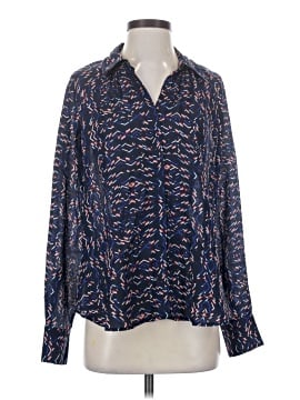 Rebecca Minkoff Long Sleeve Silk Top (view 1)