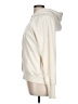 Active 100% Polyester Ivory Zip Up Hoodie Size L - photo 5