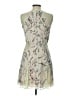 BCBGMAXAZRIA 100% Polyester Graphic Green Cocktail Dress Size 10 - photo 2
