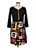Miusol Graphic Black Casual Dress Size L - photo 1