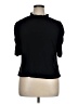 CeCe Black Short Sleeve Top Size XL - photo 1