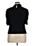 CeCe Black Short Sleeve Top Size XL - photo 2