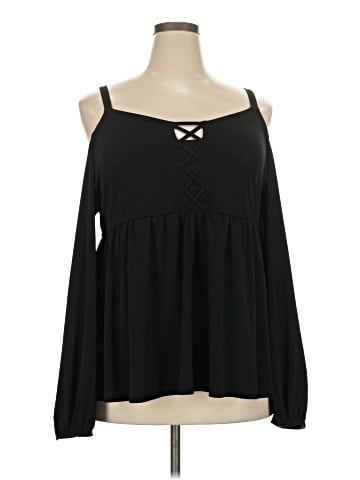 Torrid Long Sleeve Blouse (view 1)