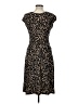 En Focus Studio Animal Print Black Casual Dress Size 12 - photo 2