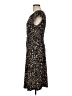 En Focus Studio Animal Print Black Casual Dress Size 12 - photo 5