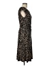 En Focus Studio Animal Print Black Casual Dress Size 12 - photo 4
