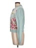 Neiman Marcus Graphic Teal Long Sleeve Blouse Size L - photo 5