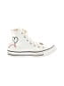 Converse Hearts White Sneakers Size 7 - photo 1