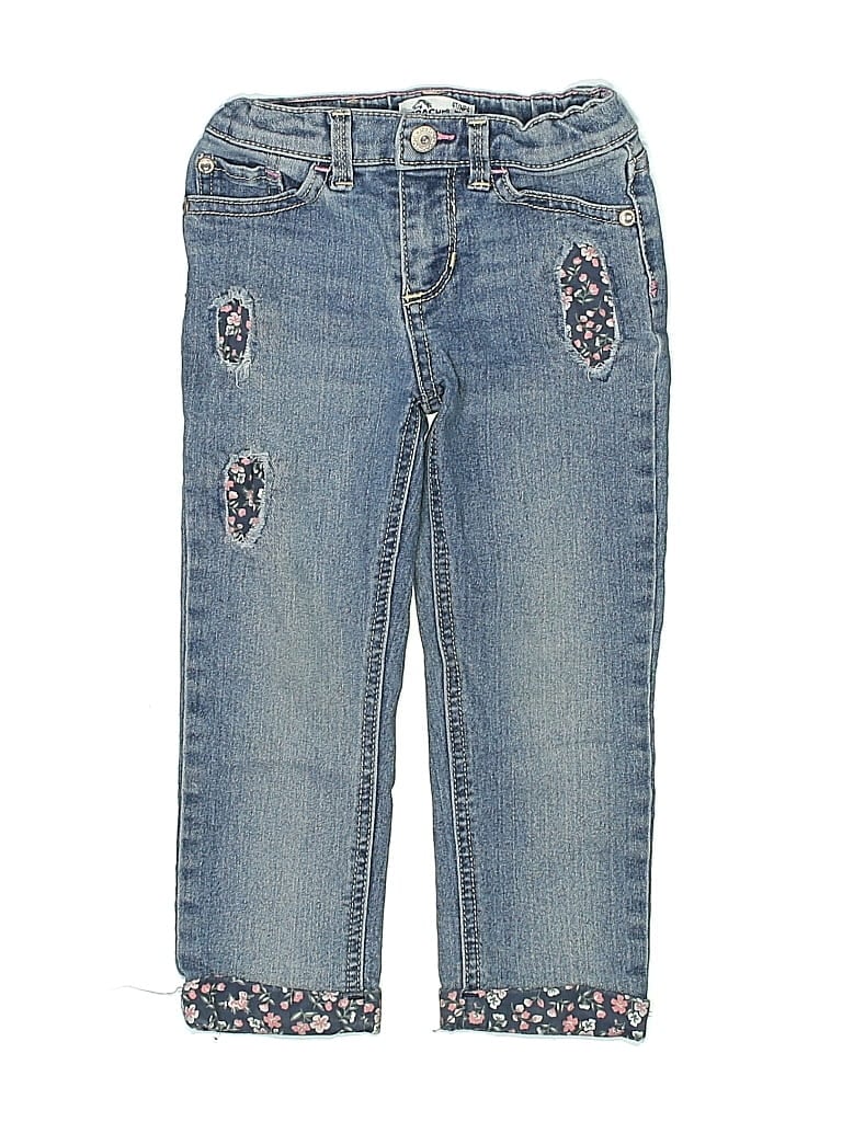 Pre-owned Jordache Kids' Jeans In Blue