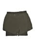 Zara Solid Green Athletic Shorts Size S - photo 2