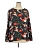 Jessica Simpson Black Long Sleeve Top Size 2X - photo 1