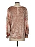 Meadow Rue Brown Long Sleeve Blouse Size S - photo 2