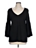 Halogen Black 3/4 Sleeve Top Size L - photo 1