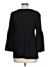 Halogen Black 3/4 Sleeve Top Size L - photo 2