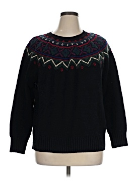 Lauren by Ralph Lauren Wool Pullover Sweater (view 1)