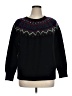 Lauren by Ralph Lauren Black Wool Pullover Sweater Size 1X - photo 1