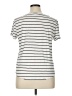 Green Envelope Stripes Silver Short Sleeve T-Shirt Size XL - photo 2