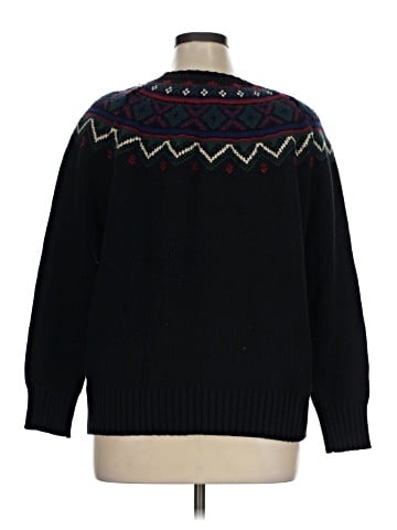 Lauren by Ralph Lauren Wool Pullover Sweater (view 2)