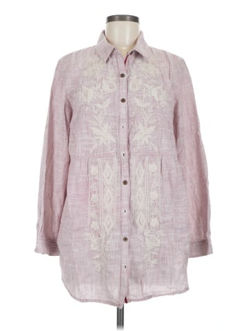 Coldwater Creek 3/4 Sleeve Button-Down Shirt (view 1)