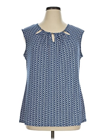 Notations Sleeveless Blouse (view 1)