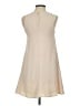 Monteri 100% Polyester Solid Ivory Casual Dress Size XS (petite) - photo 2
