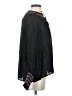 Johnny Was 100% Silk Black Long Sleeve Silk Top Size S - photo 4