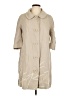 Elevenses 100% Linen Tan Trenchcoat Size 12R - photo 1