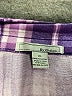 By Design 100% Polyester Plaid Purple 3/4 Sleeve Blouse Size XL - photo 7