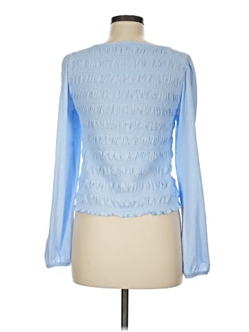 Madewell Smocked Boatneck Top (view 2)