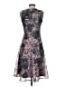 DKNY 100% Polyester Gray Cocktail Dress Size 2 - photo 2
