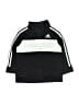 Adidas 100% Polyester Black Track Jacket 9-12 MO / 12 MO - photo 1