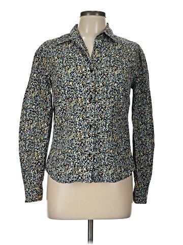 I.E. Relaxed Long Sleeve Button-Down Shirt (view 1)