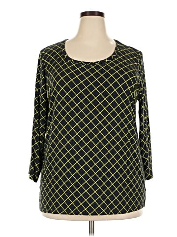 Jones New York Collection 3/4 Sleeve Top (view 1)