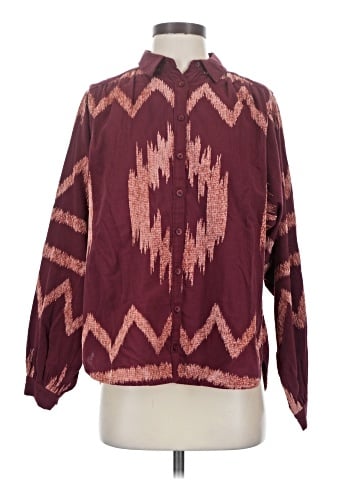 Pilcro Long Sleeve Blouse (view 1)