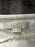 Ann Taylor LOFT 100% Cotton Ivory Skort Size 0 Petite - photo 3