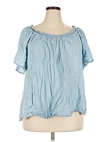 wonderly Short Sleeve Blouse (view 1)