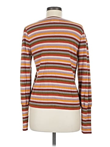 Madewell Striped Puff-Sleeve Scoopneck Top (view 2)