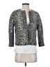 Ann Taylor Animal Print Silver Jacket Size S - photo 1
