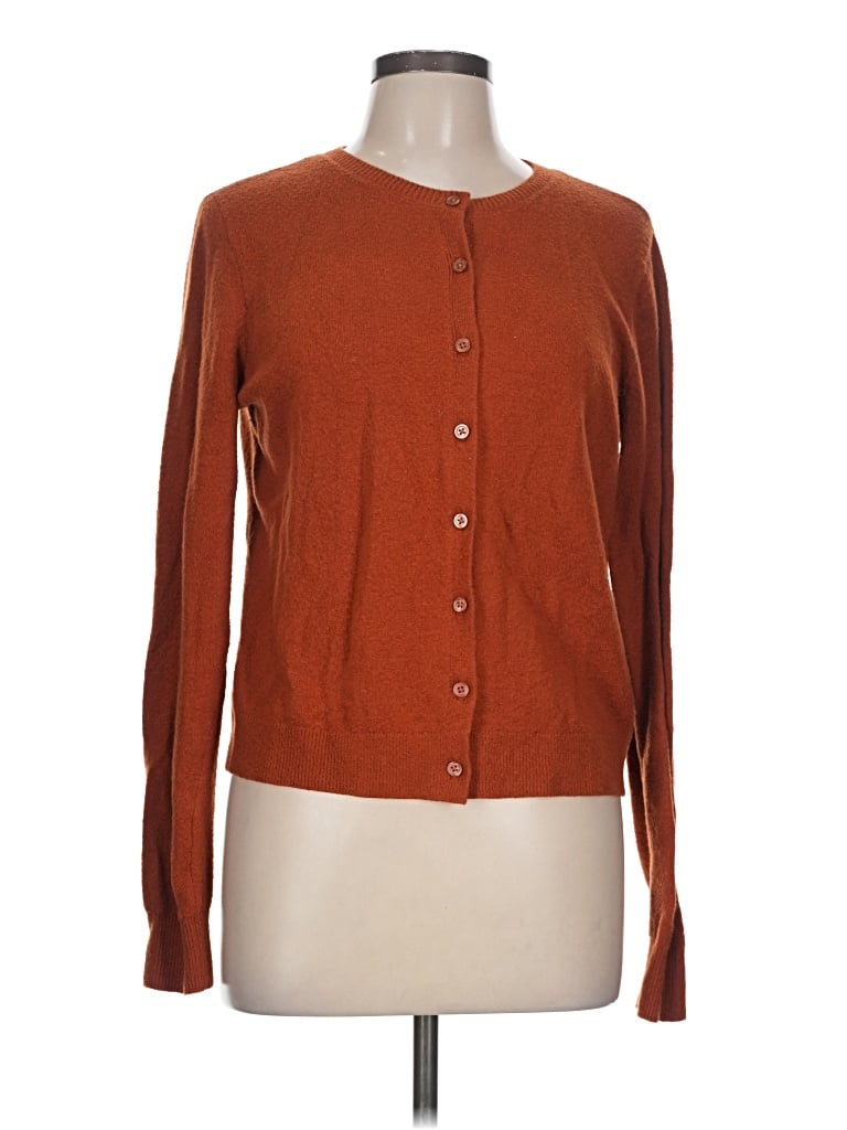 Pre-owned Old Navy Cardigan Sweater In Orange